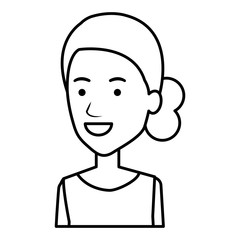 beautiful woman avatar character