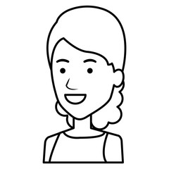 beautiful woman avatar character