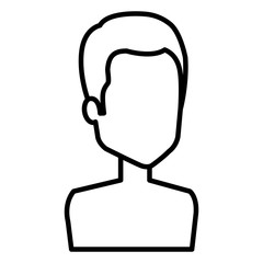 young man shirtless avatar character