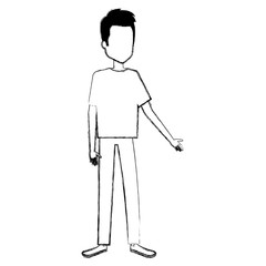 young man avatar character