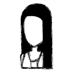 beautiful woman avatar character