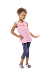 Beautiful african little girl