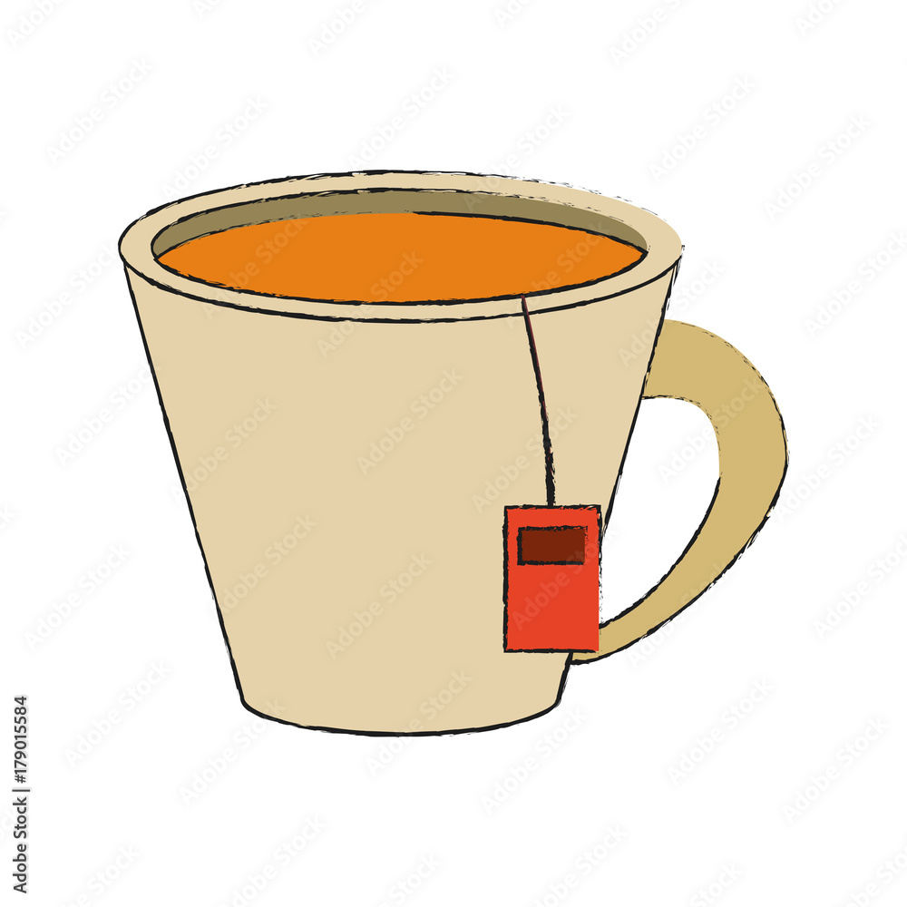 Canvas Prints Tea cup isolated icon vector illustration graphic design