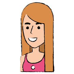 beautiful woman avatar character