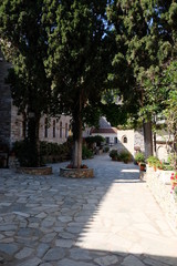 Monastery Evangelistro on Skiathos island