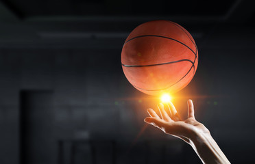 Fototapeta premium Basketball game concept