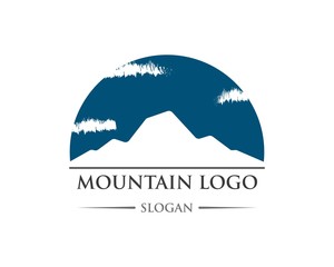 Mountains Logo Template