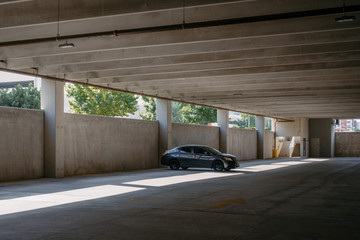 Empty Parking Garage