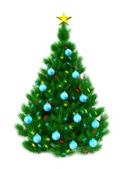 3d Christmas tree