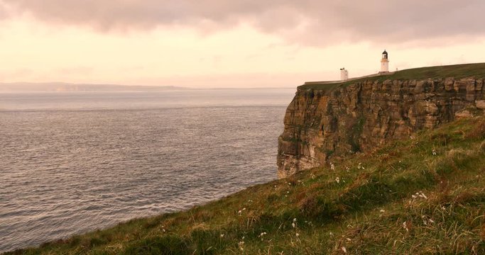 Scottish Highlands Lighthouse Coastal View - Scotland, United Kingdom Europe