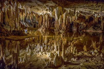Fototapeta na wymiar Caverns over years