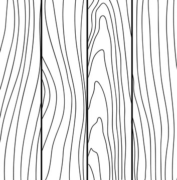Abstract hand drawn wooden texture. Simple wood patten. Vecor vertical  boards Stock Vector | Adobe Stock