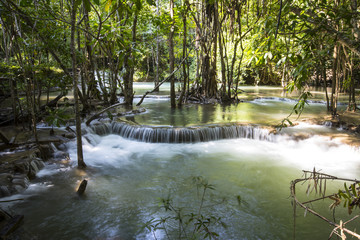 Obraz premium Huai Mae Khamin Waterfall, Thailand