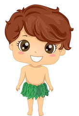 Boy Adam Costume