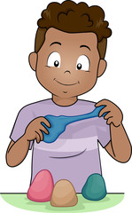 Kid Boy Stretch Clay