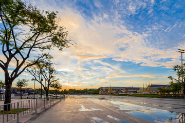 the Royal funeral pyre for King Bhumibol Adulyadej
