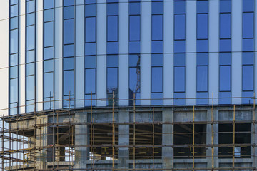 Architecture details, Modern Building Glass facade