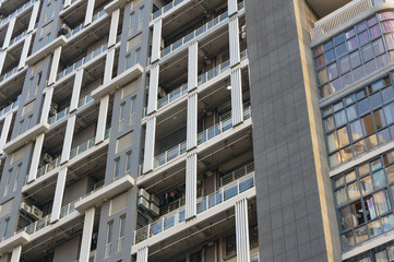 Architecture details, Modern Building Glass facade