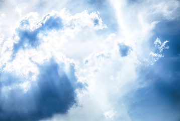 Blue Sky with Clouds