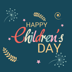 Happy Children's Day.