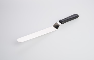 cake spatula or pancake spatula on a background.