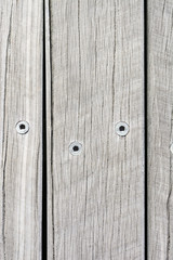Abstract Textures and Backgrounds: Wooden Planks with Metal Bolts