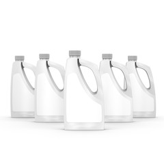Blank detergent bottle