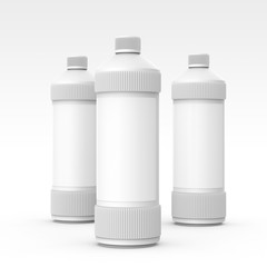 Blank detergent bottle