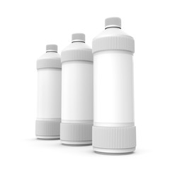 Blank detergent bottle