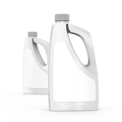 Blank detergent bottle