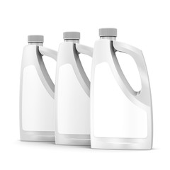 Blank detergent bottle