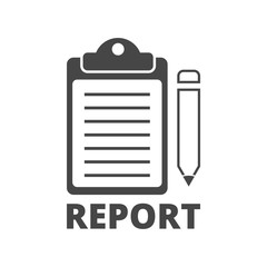 Fototapeta premium Business Report icon 