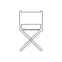 Fototapeta premium Director chair - vector icon 