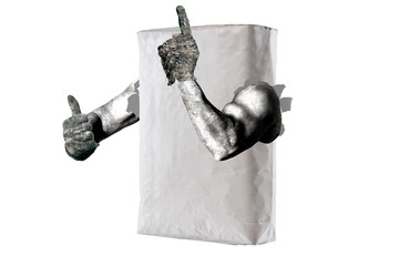 Strong cement bag