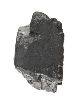 coal isolated on white background