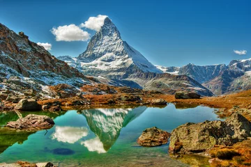 Fotobehang Matterhorn, Zwitserland © Silvan