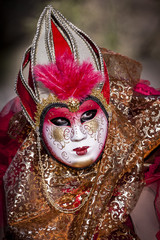 Masque décoré carnaval de venise