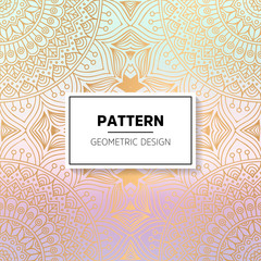 Indian floral luxury ornament pattern.