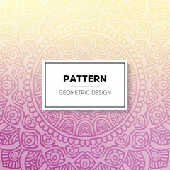 Indian floral luxury ornament pattern.