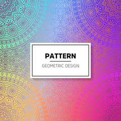 Indian floral luxury ornament pattern.