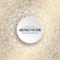 Indian floral luxury ornament pattern.