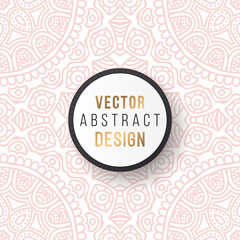 Indian floral luxury ornament pattern.