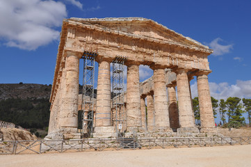 Fototapeta premium Doric temple in Segesta