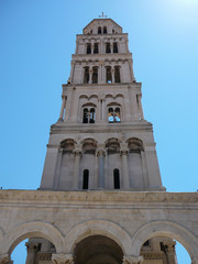 Fototapeta na wymiar View of the church of Split