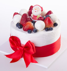 cake, Christmas ice cream cake