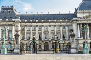 Royal Palace of Brussels in Brussels, Belgium