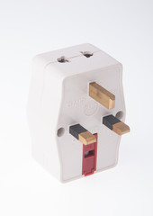 Power Adaptor on background.