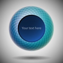  Abstract Speech Bubble Design