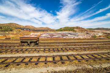 Rio Tinto kopalnia odkrywkowa w Hiszpanii © Jan
