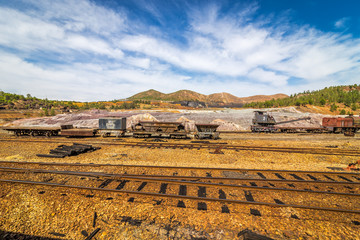 Rio Tinto kopalnia odkrywkowa w Hiszpanii © Jan